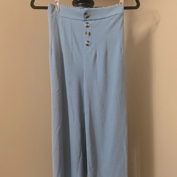 Street wear Society Ribbed Button Flare Pant - Picture 3 of 5